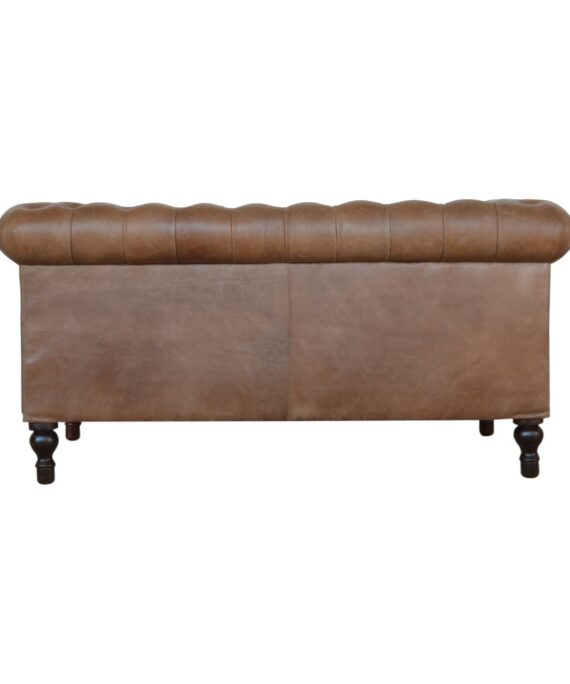 Buffalo Leather Chesterfield