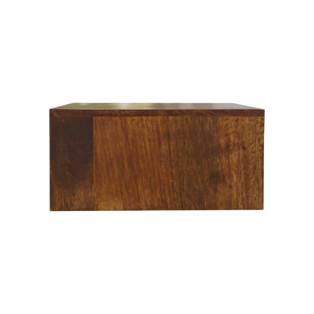Floating Chestnut Brass Nightstand – Bild 6