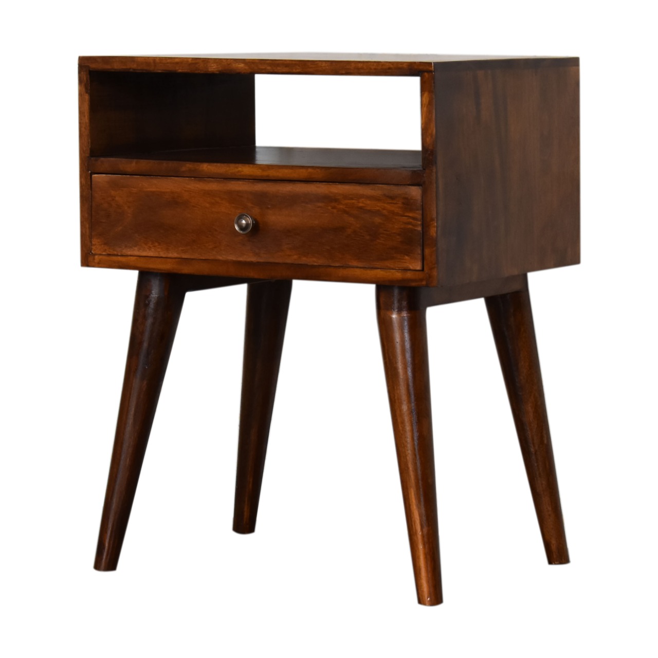Modern Chestnut Solid Wood nightstand - Image 2