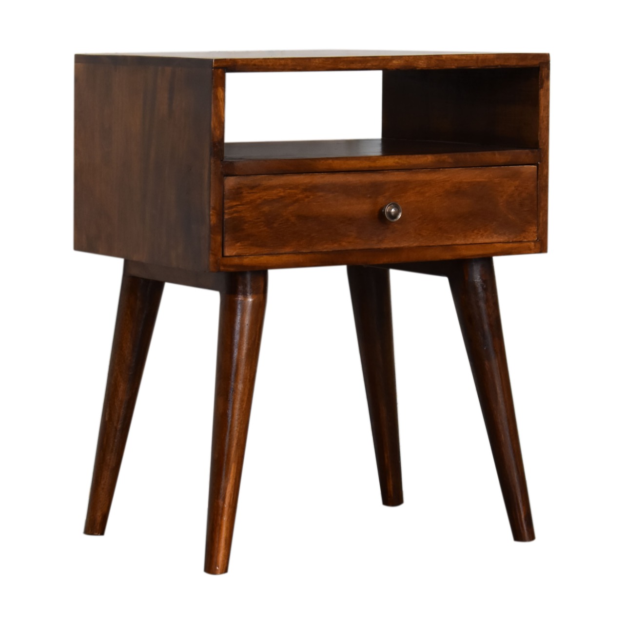 Modern Chestnut Solid Wood nightstand - Image 3