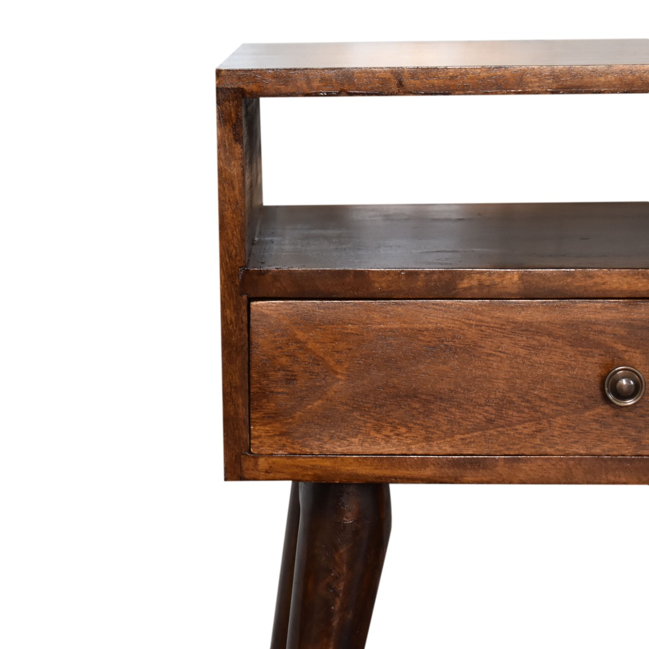 Modern Chestnut Solid Wood nightstand - Image 4