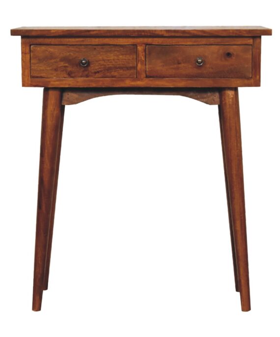Mini Chestnut Hallway Console