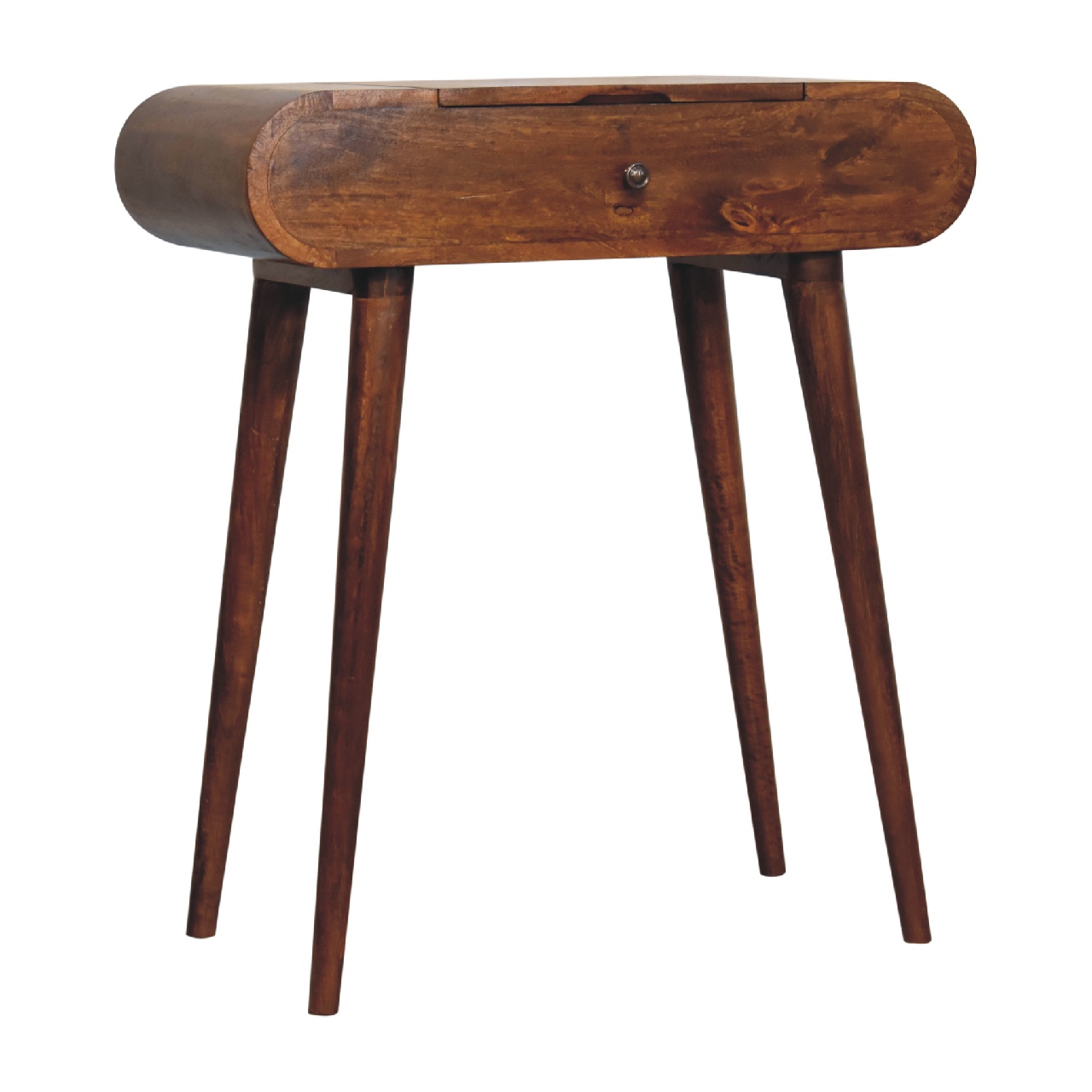 Mini Round Chestnut Fold Vanity – Bild 2