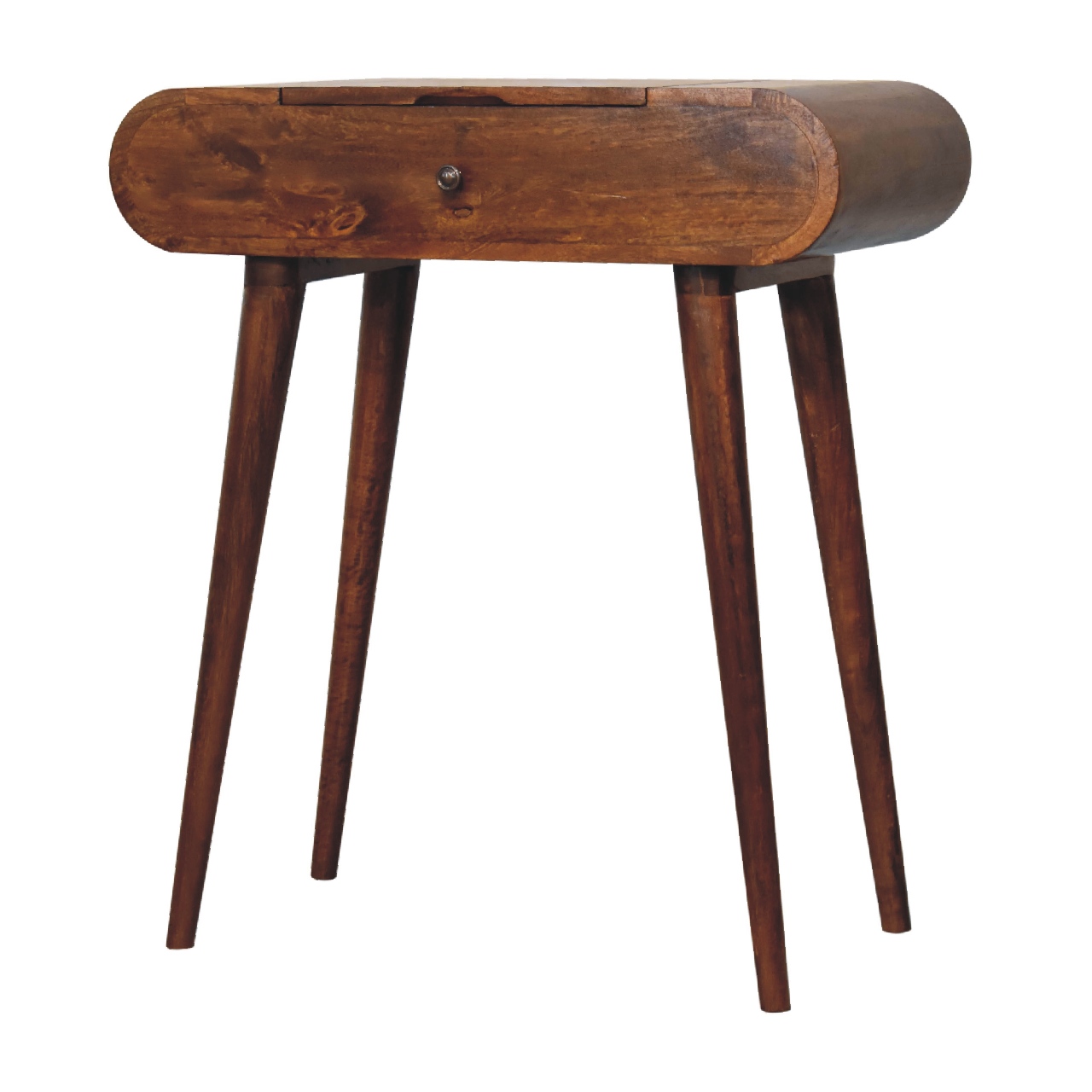 Mini Round Chestnut Fold Vanity – Bild 3