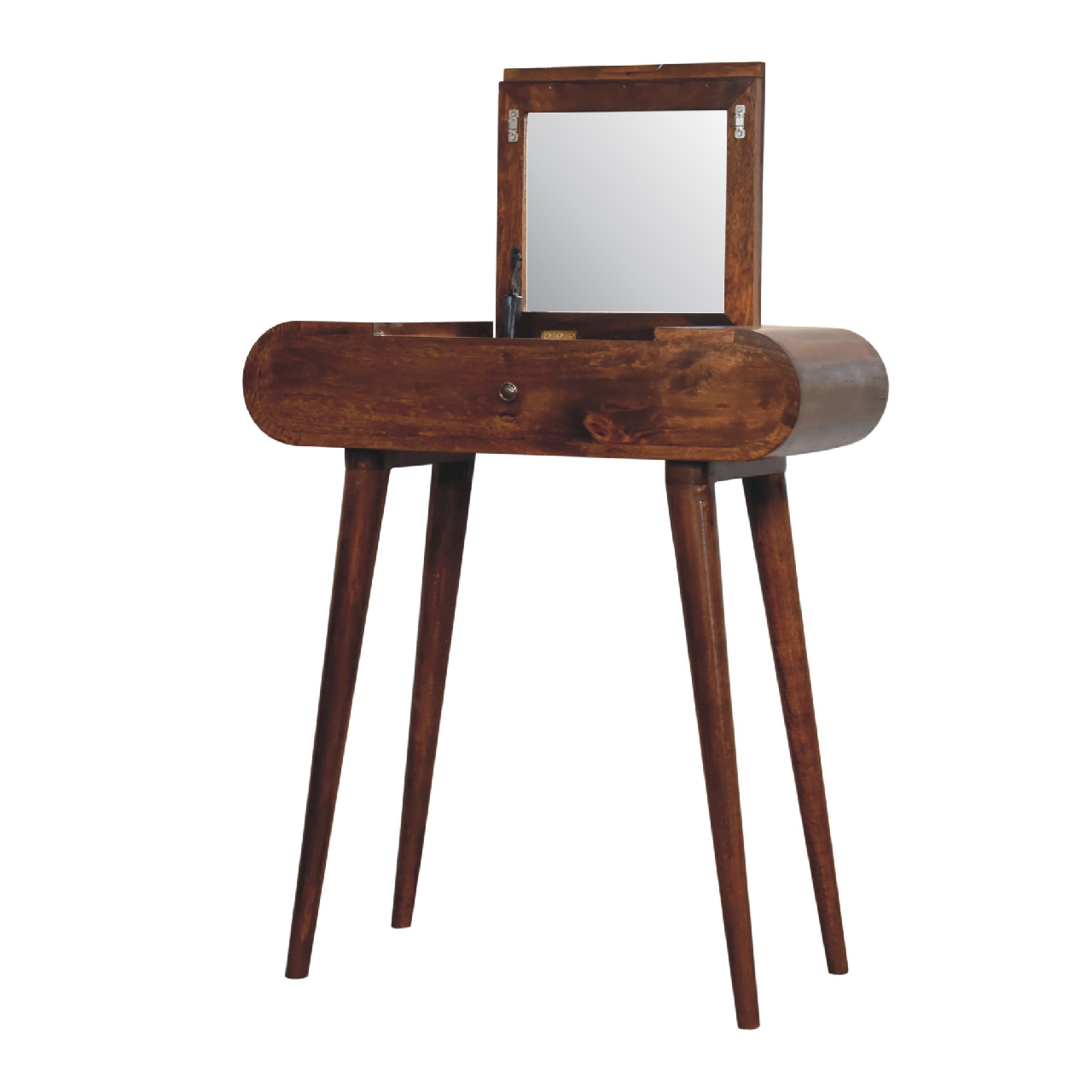 Mini Round Chestnut Fold Vanity – Bild 5