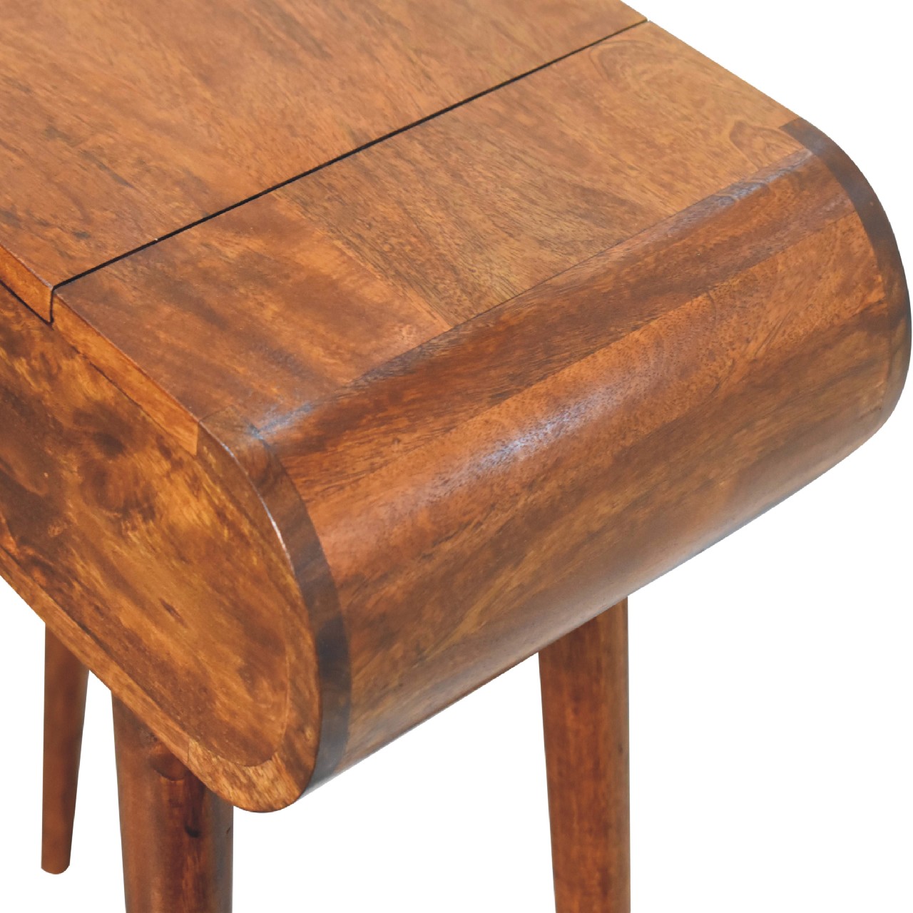 Mini Round Chestnut Fold Vanity – Bild 7