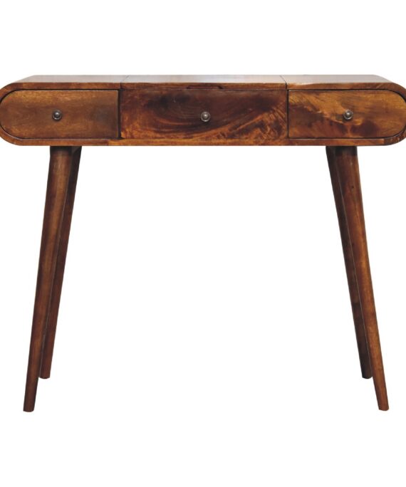 Chestnut Mirror Dressing Table