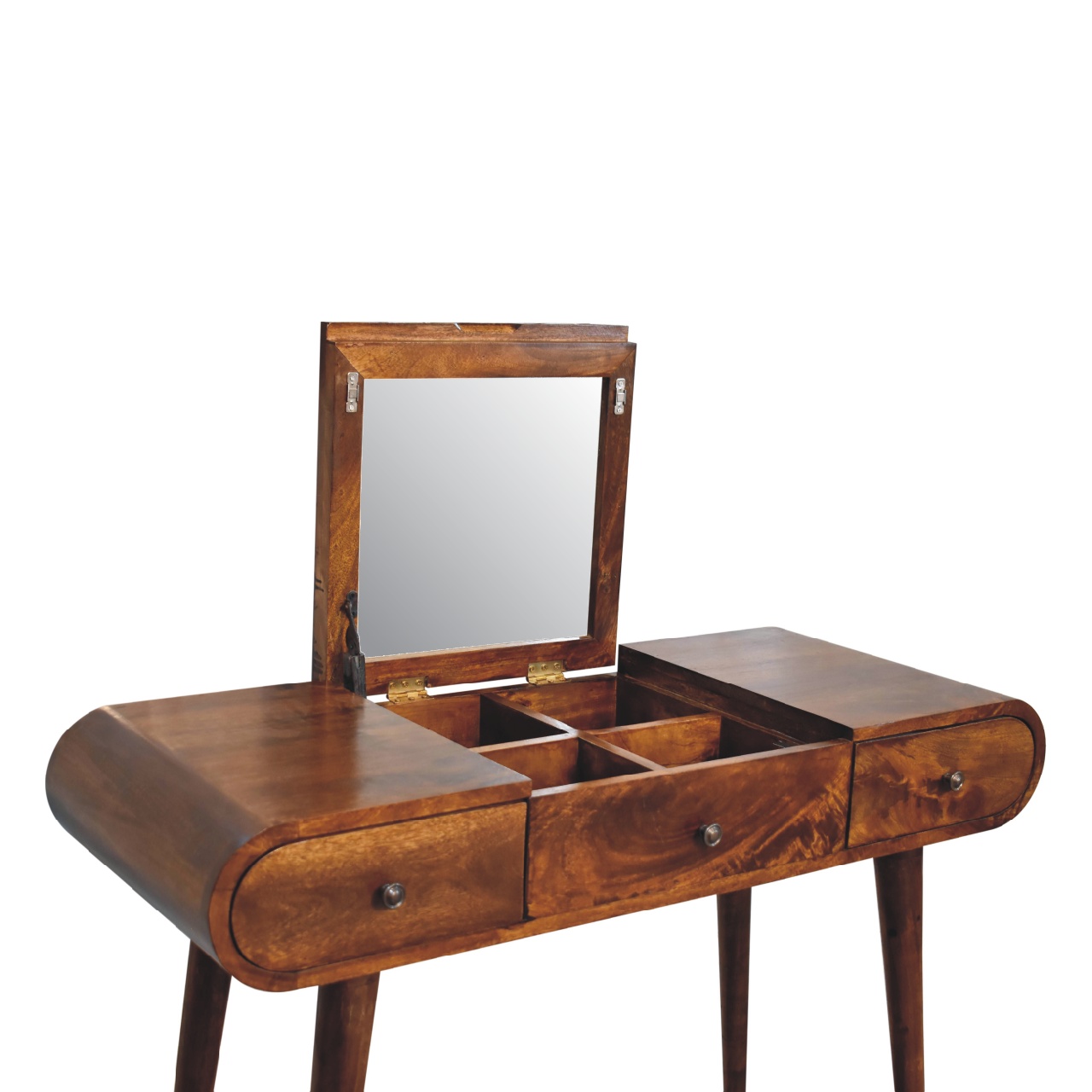 Chestnut Mirror Dressing Table – Bild 6
