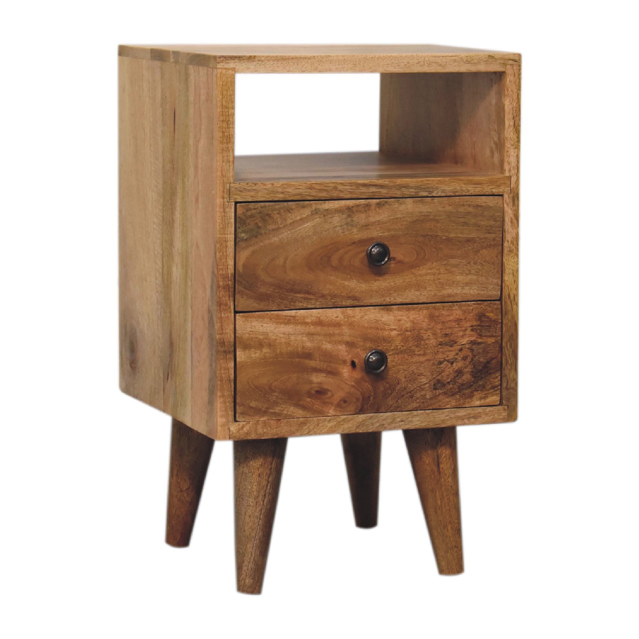 Mini Oak-ish Classic Open nightstand - Image 3