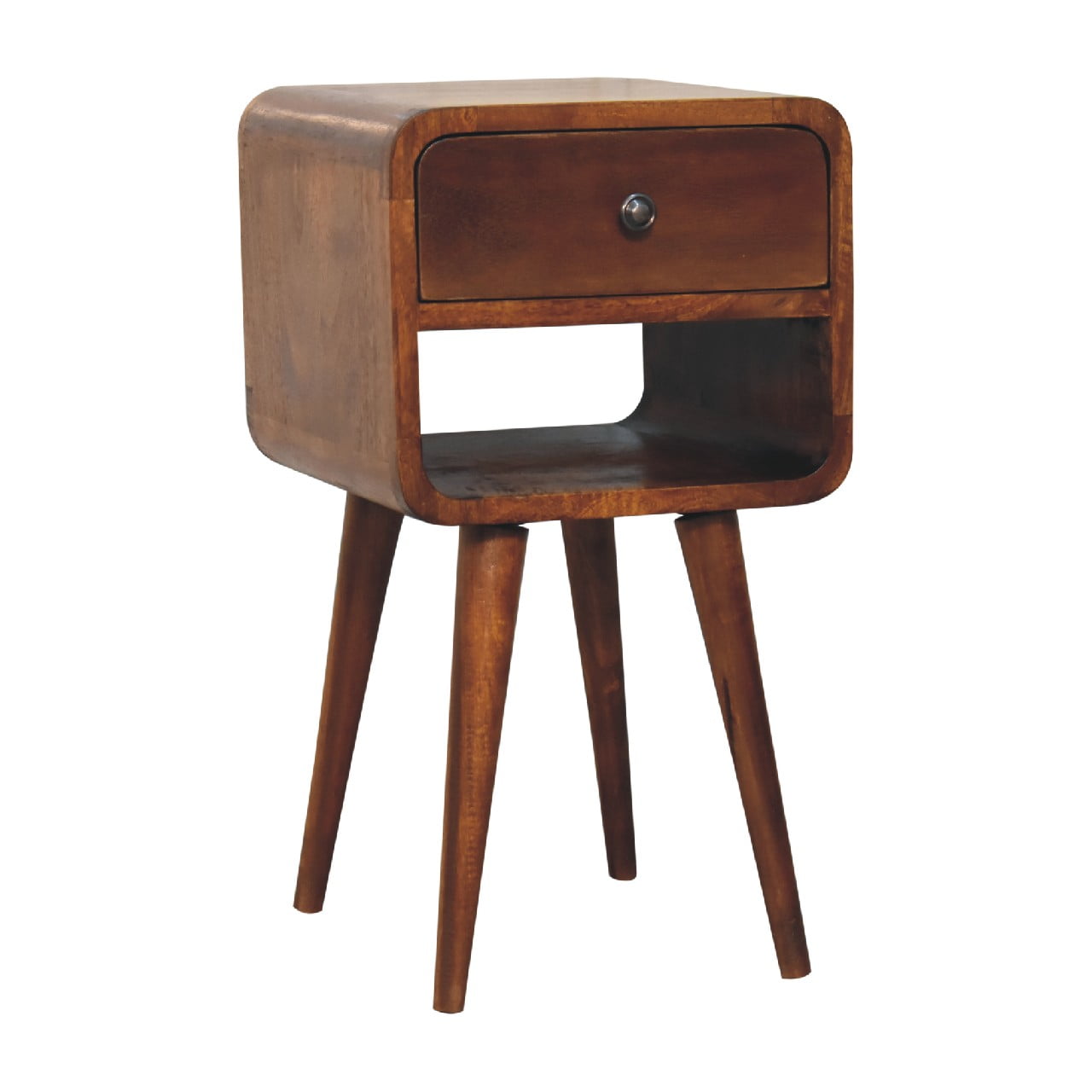 Mini Chestnut Curve Lower nightstand - Image 2