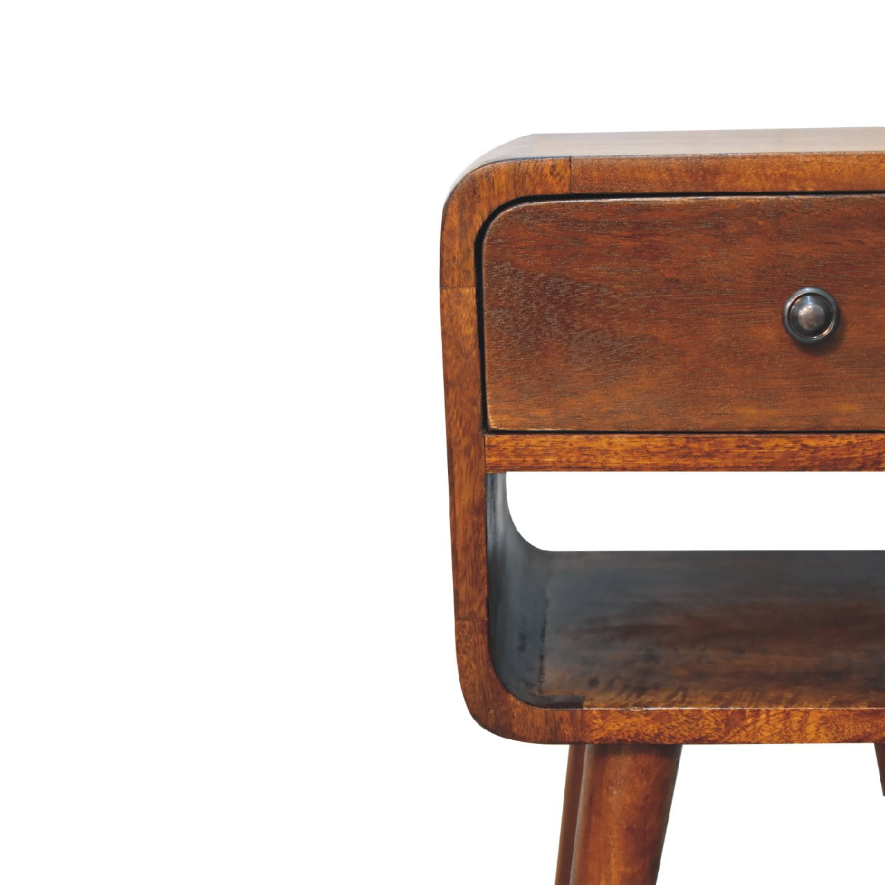 Mini Chestnut Curve Lower nightstand - Image 4