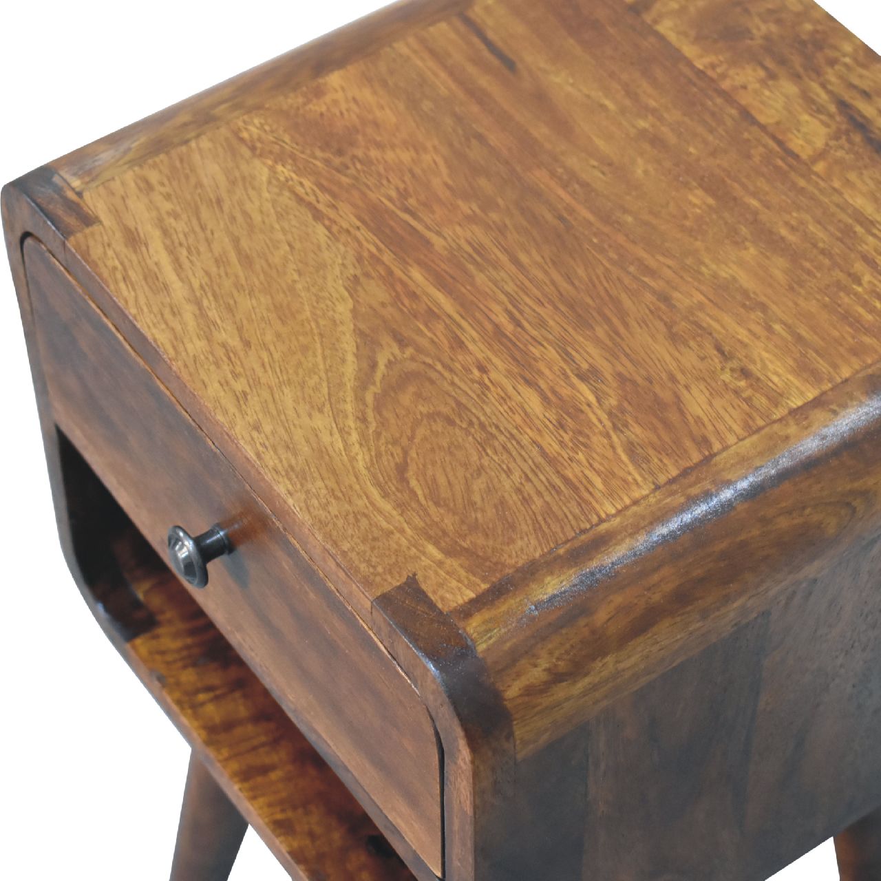 Mini Chestnut Curve Lower nightstand - Image 5