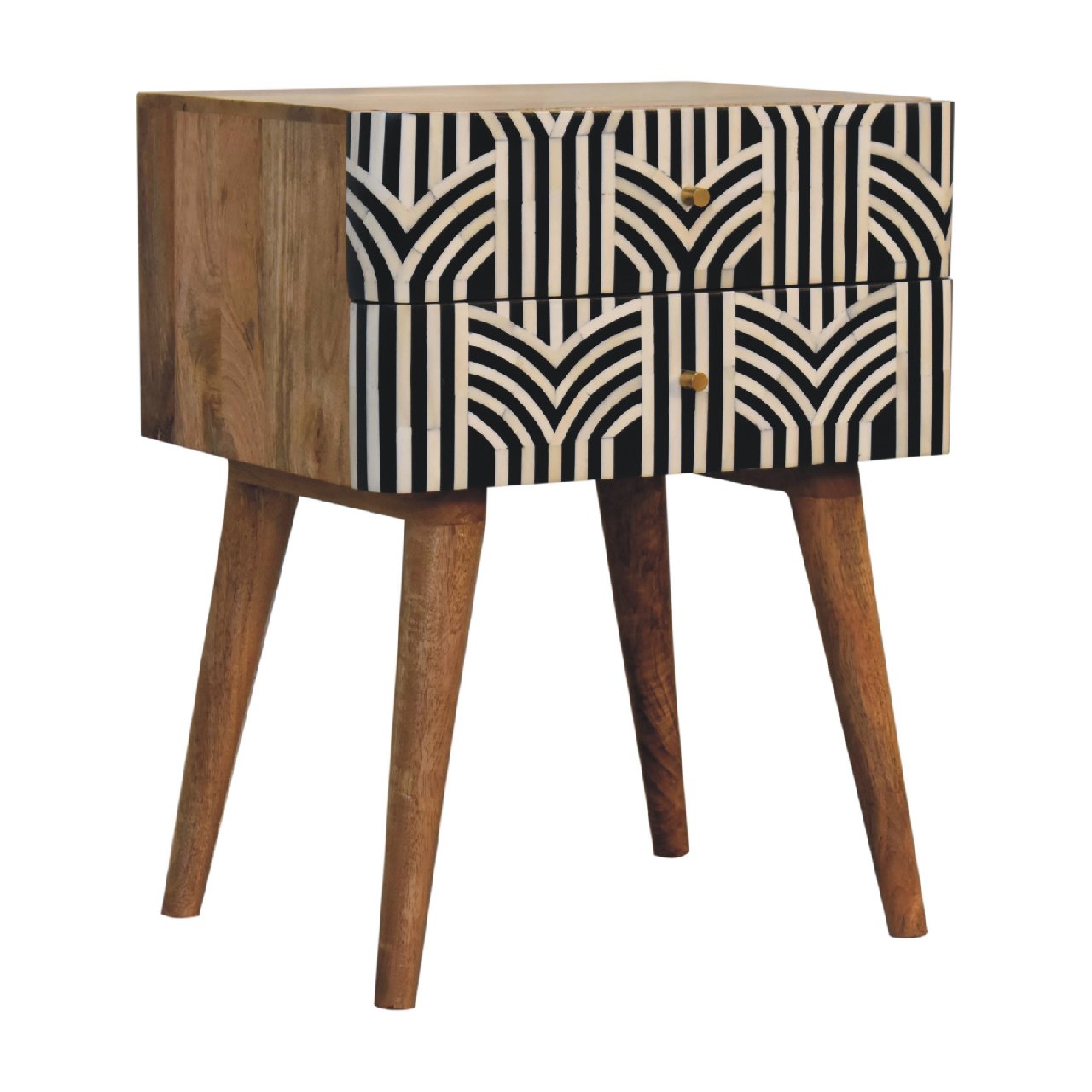 Edessa Bone Inlay nightstand – Bild 2