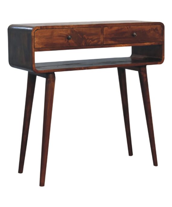 Sonata Chestnut Console Table
