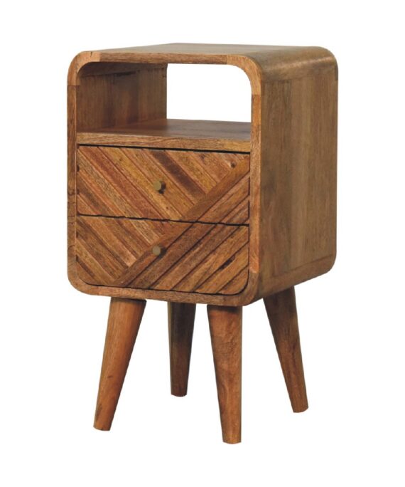 Mini Lille Curved nightstand