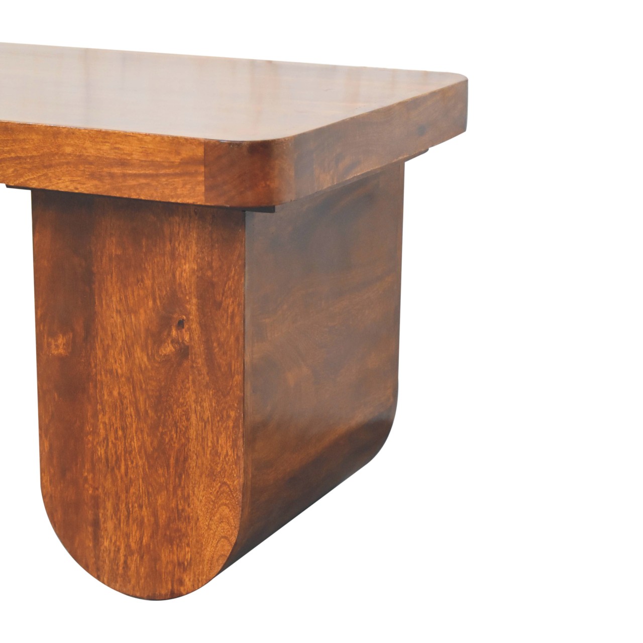 Chunky Chestnut Coffee Table - Image 6