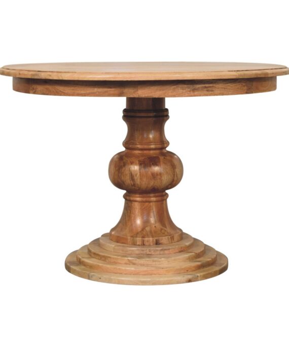 Round Turned Dining Table