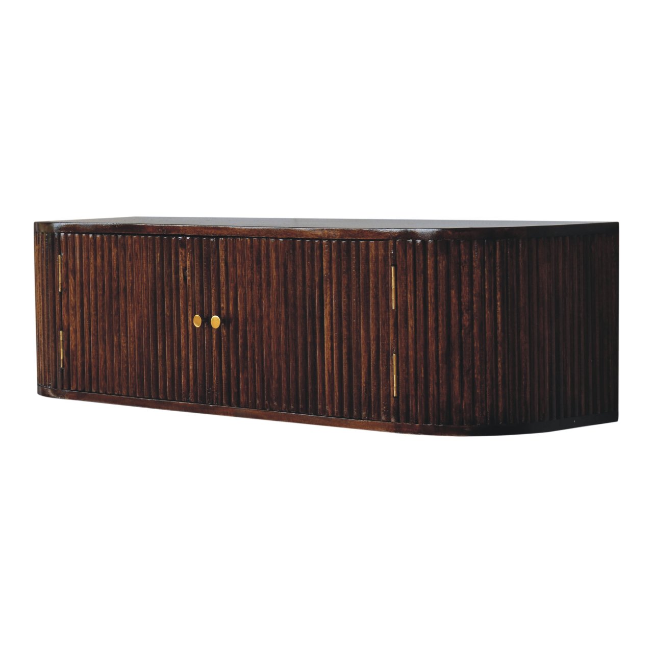 Chunky Chestnut Wall Mounted Console - Image 2