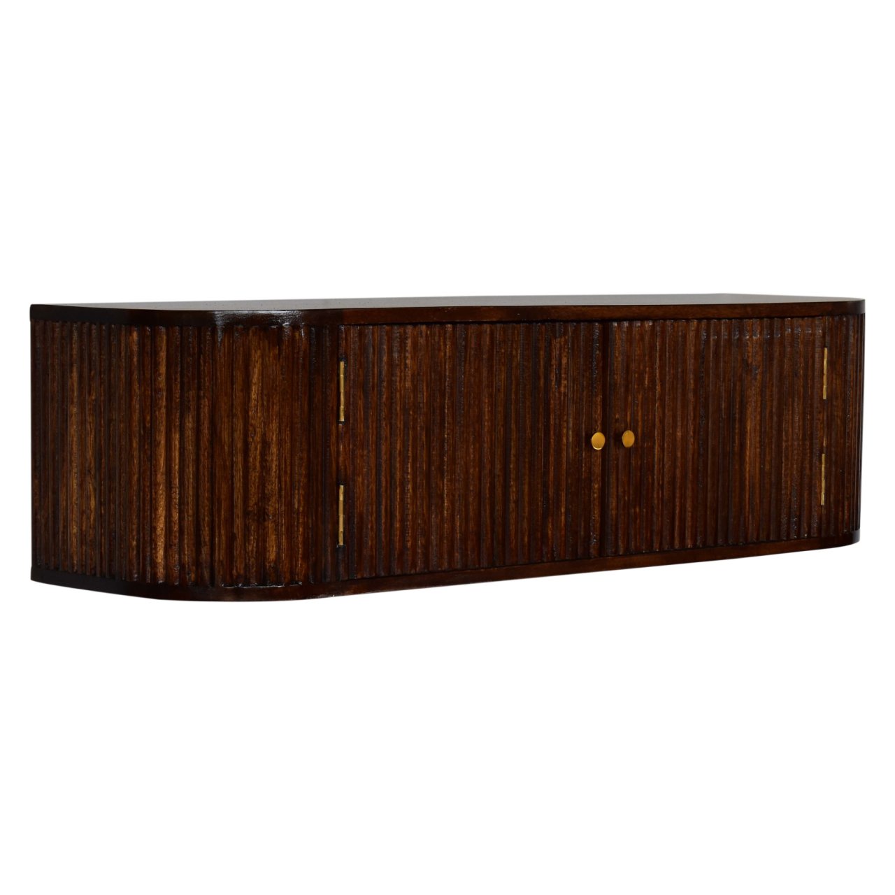 Chunky Chestnut Wall Mounted Console - Image 3