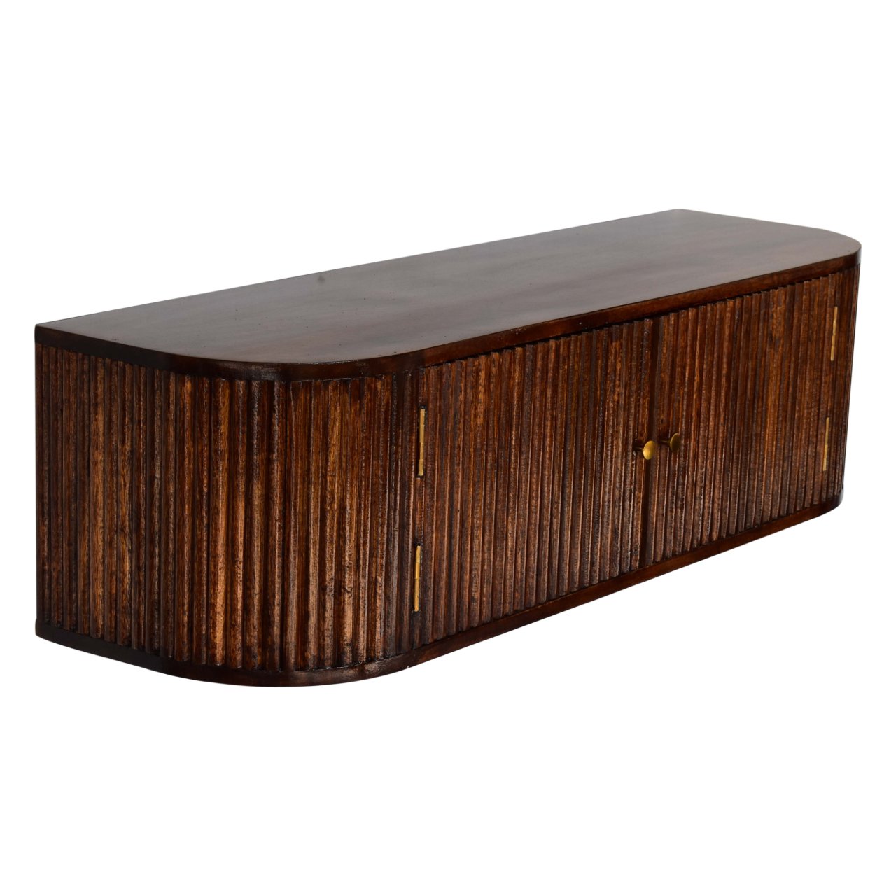 Chunky Chestnut Wall Mounted Console - Image 6