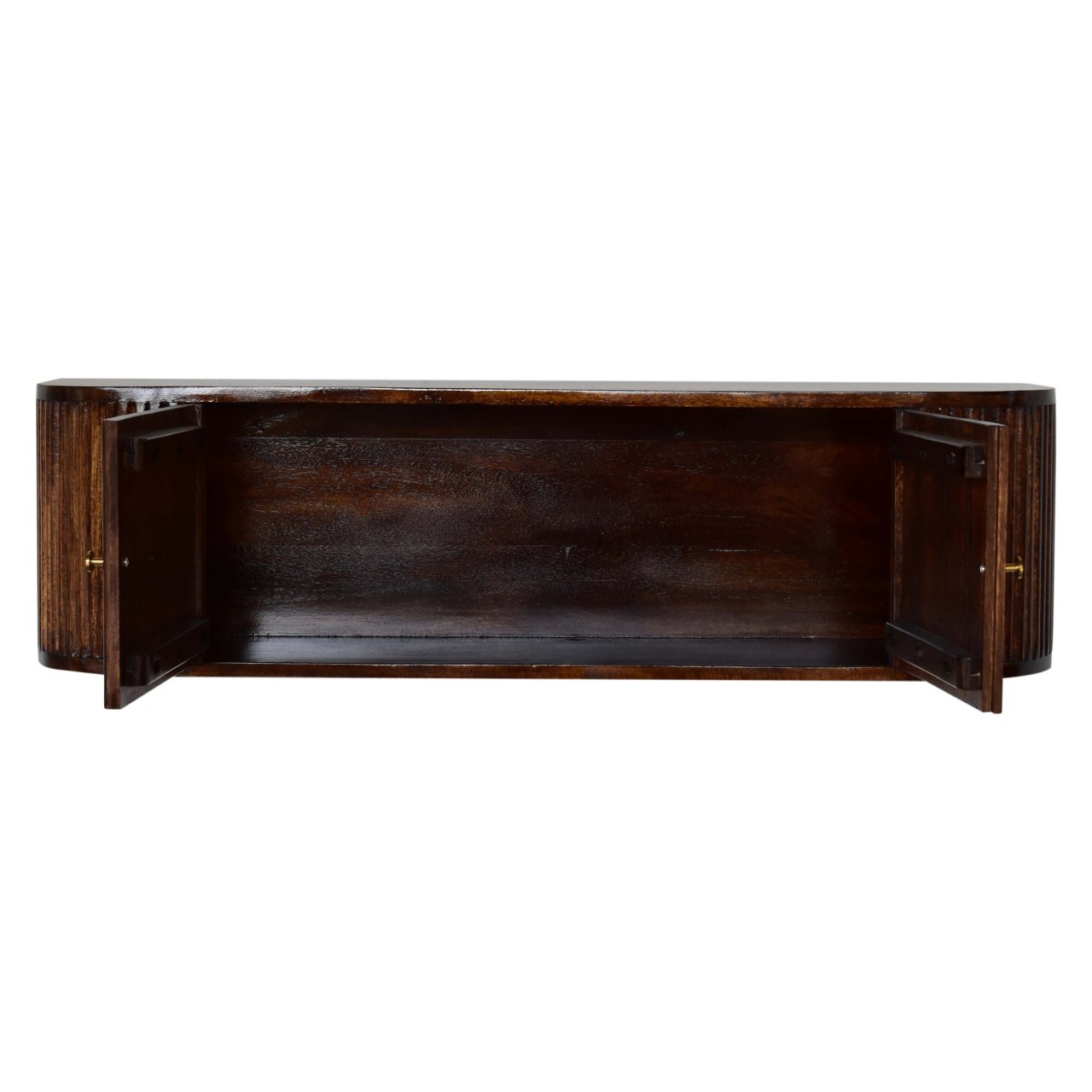 Chunky Chestnut Wall Mounted Console - Image 7