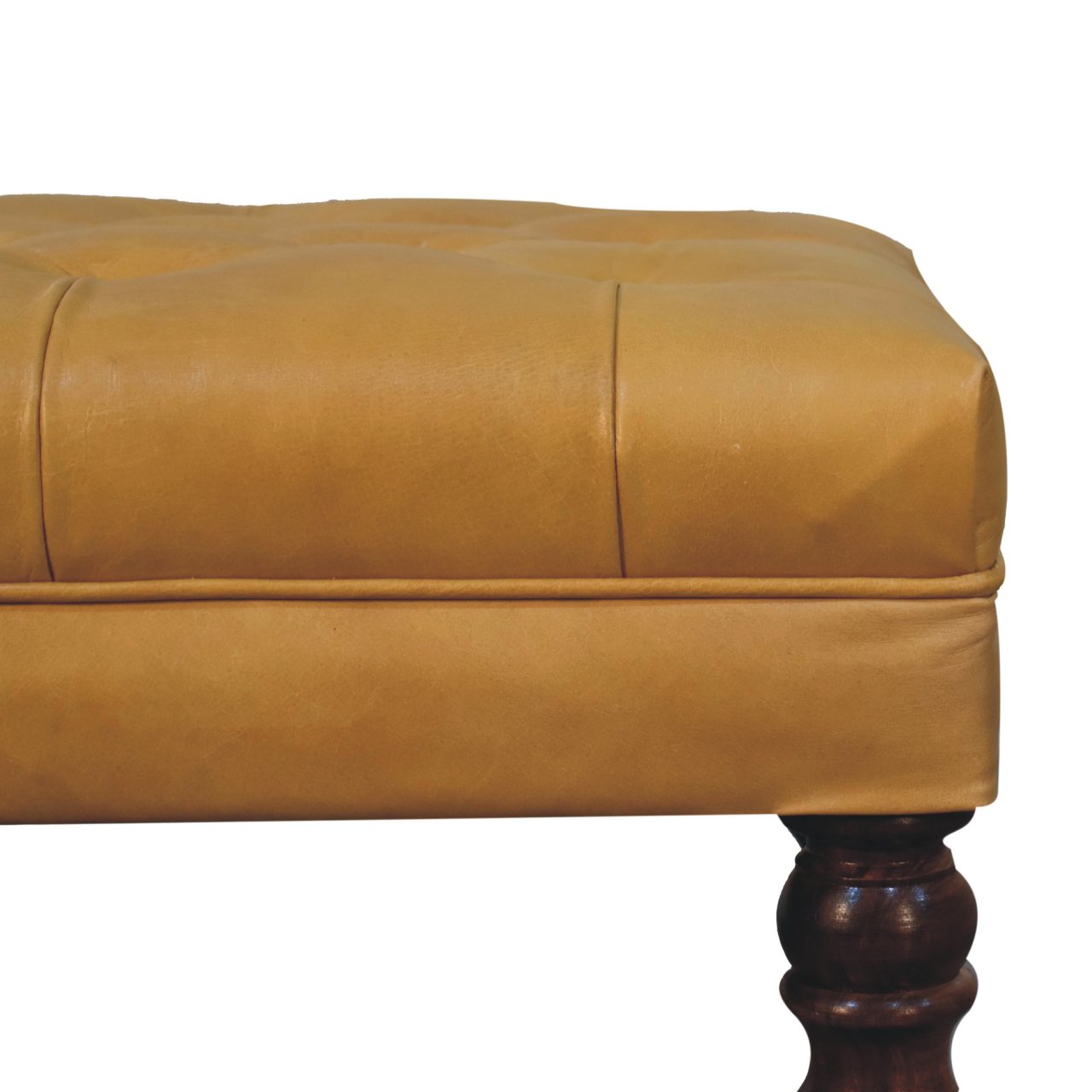 Buffalo Ottoman with Castor Legs - Image 20