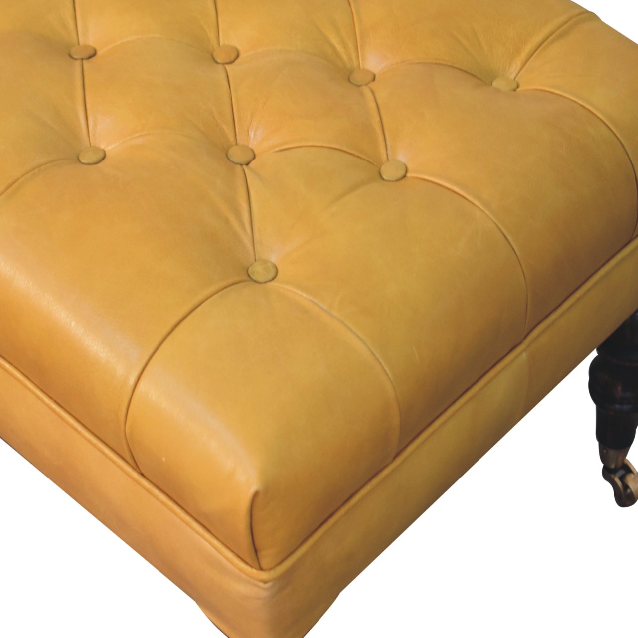 Buffalo Ottoman with Castor Legs - Image 22