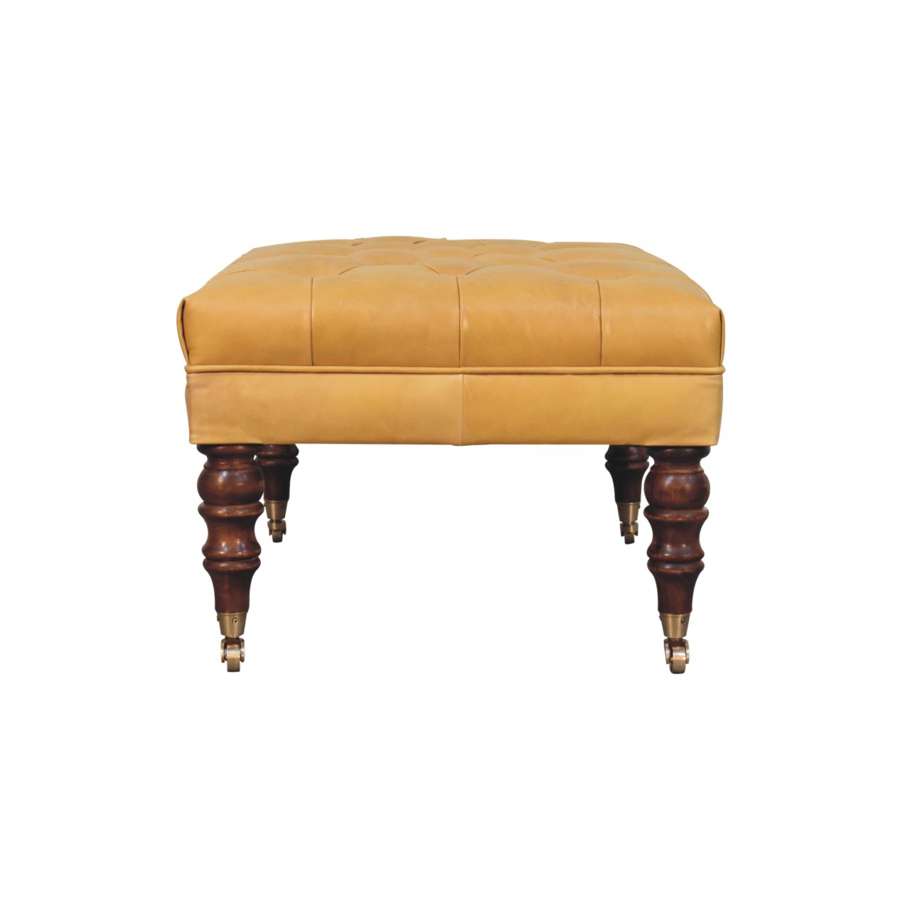 Buffalo Ottoman with Castor Legs - Image 24