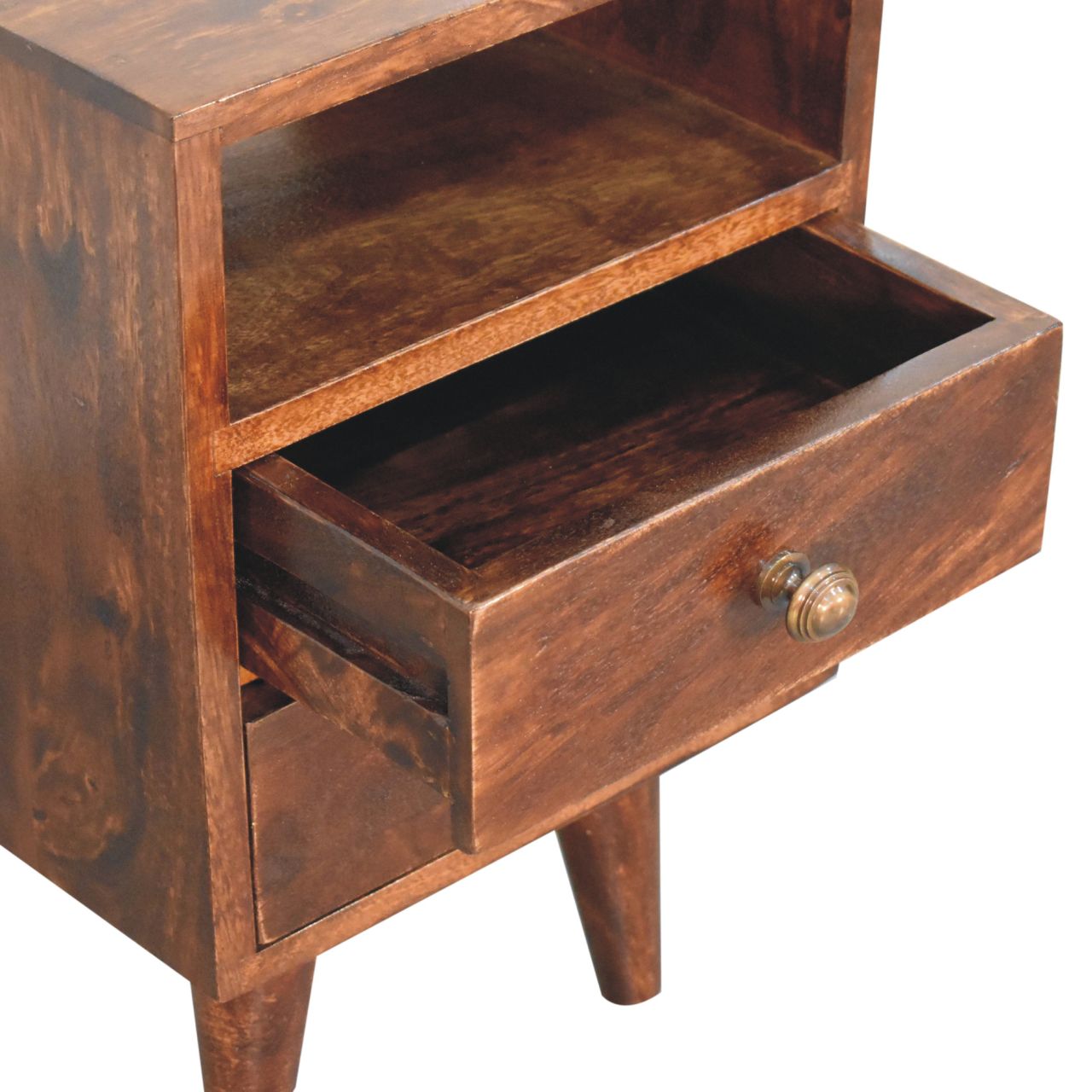 Mini Classic California Walnut Bedside – Bild 5