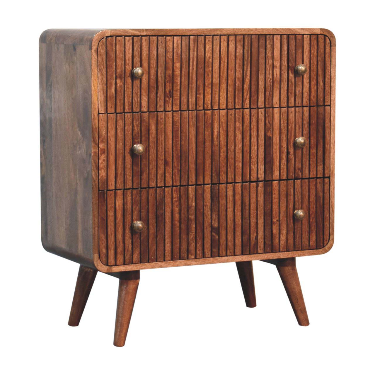 Honey Caramel T-bar Ridged Chest - Image 2
