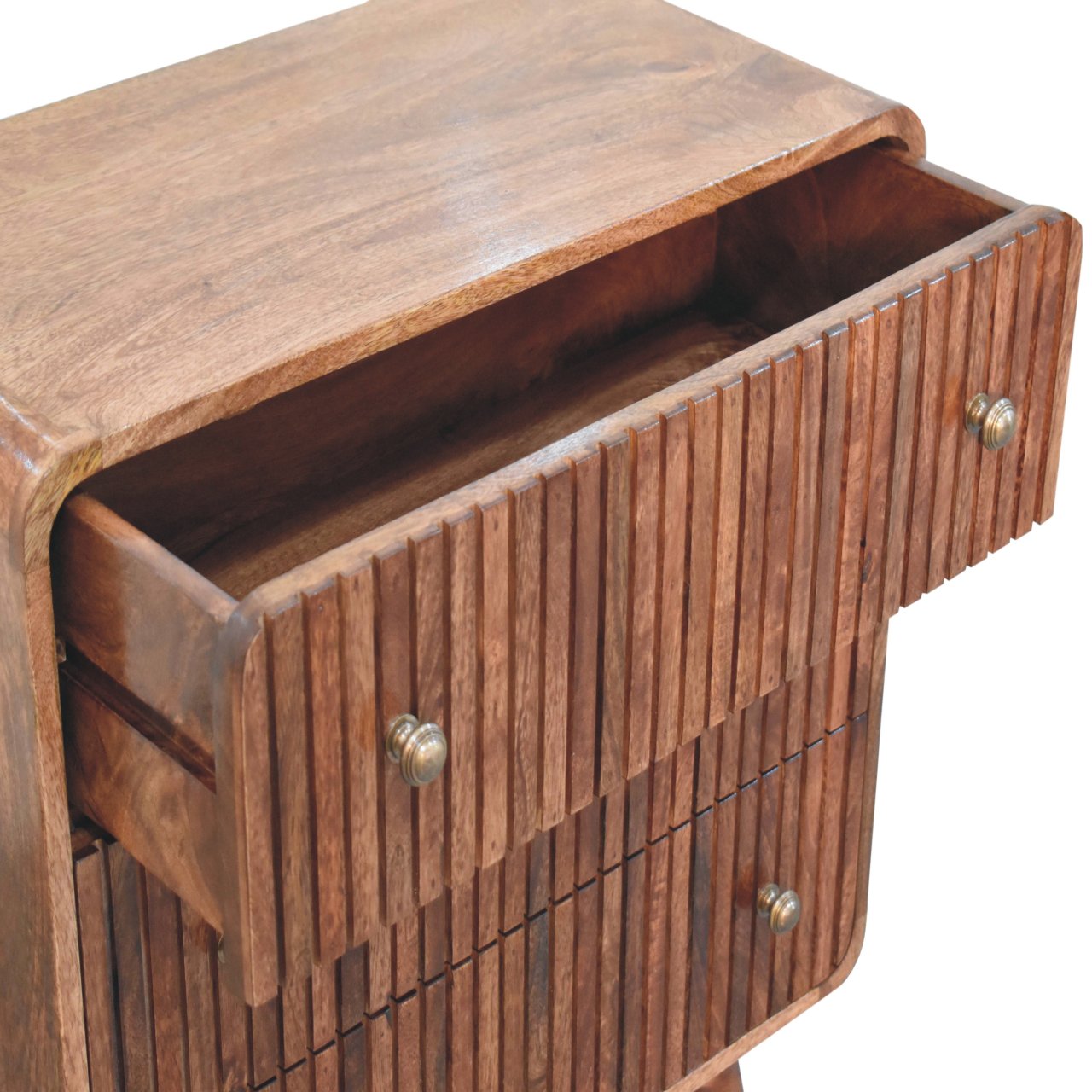 Honey Caramel T-bar Ridged Chest - Image 5