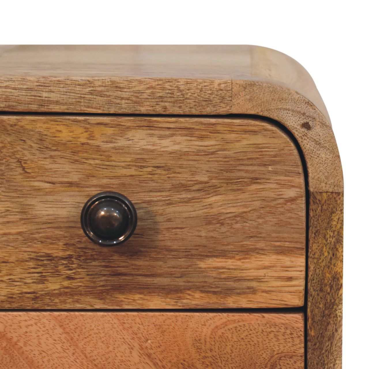 Extra Mini Curved Oak-ish Bedside – Bild 4