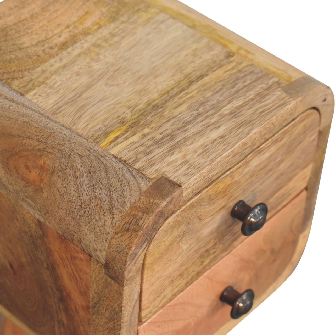 Extra Mini Curved Oak-ish Bedside – Bild 5