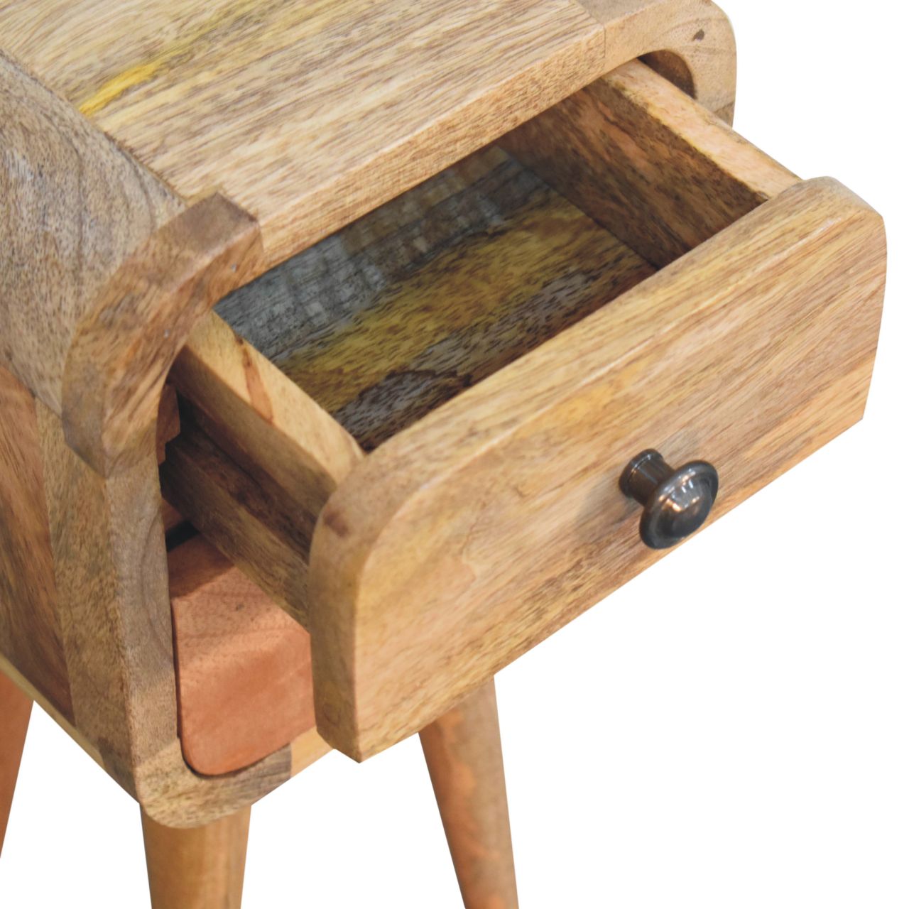 Extra Mini Curved Oak-ish Bedside – Bild 6