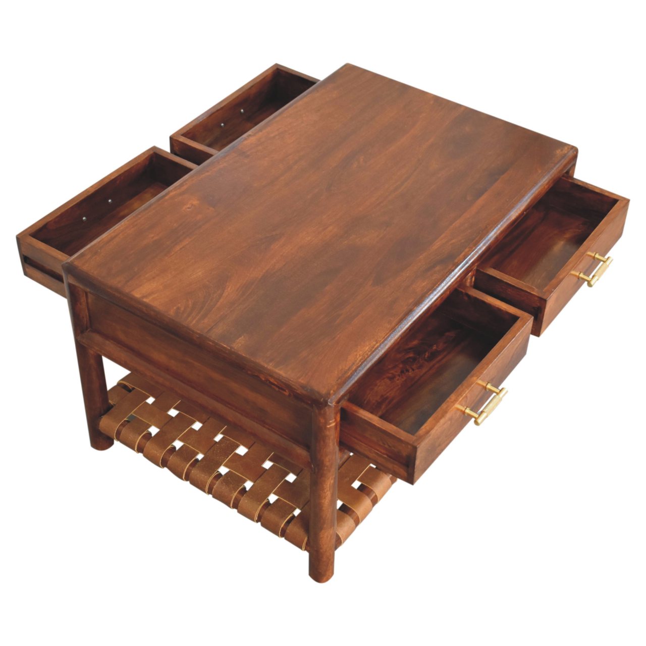 Regency Woven Coffee Table with 4 drawers – Bild 4