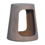 Acid Wash Open Side Table