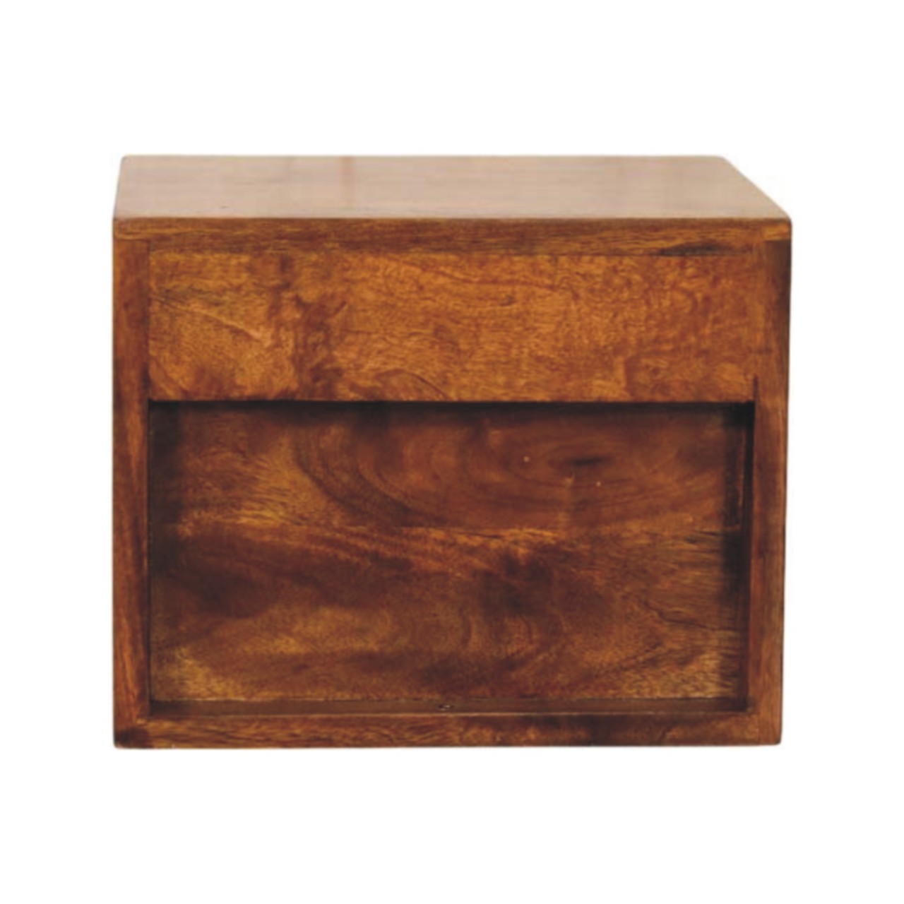 Solis 2-Drawer Chestnut Wall Mounted Nightstand - Image 8