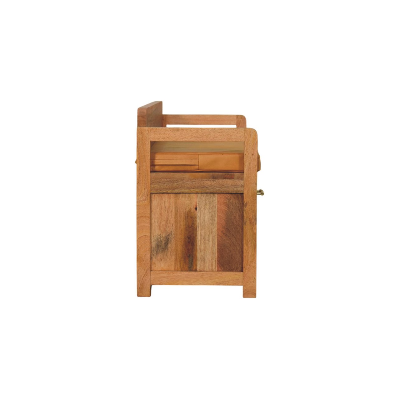 Oxford Oak-ish 2 Drawer Storage Bench - Image 7