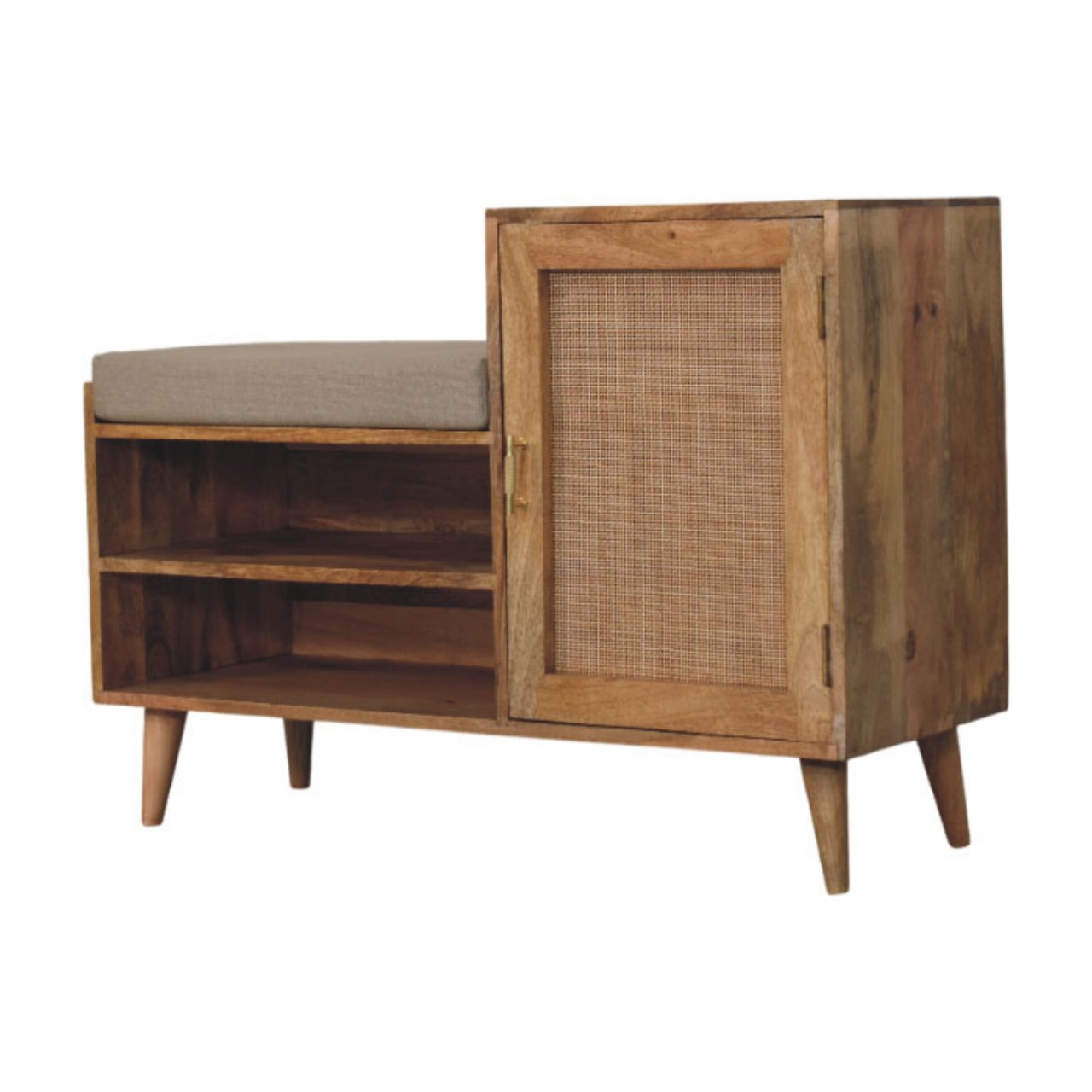 Larissa 2 slot Oak-ish Bench Unit - Image 2