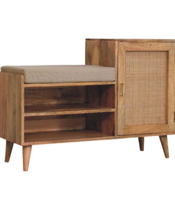 Larissa 2 slot Oak-ish Bench Unit