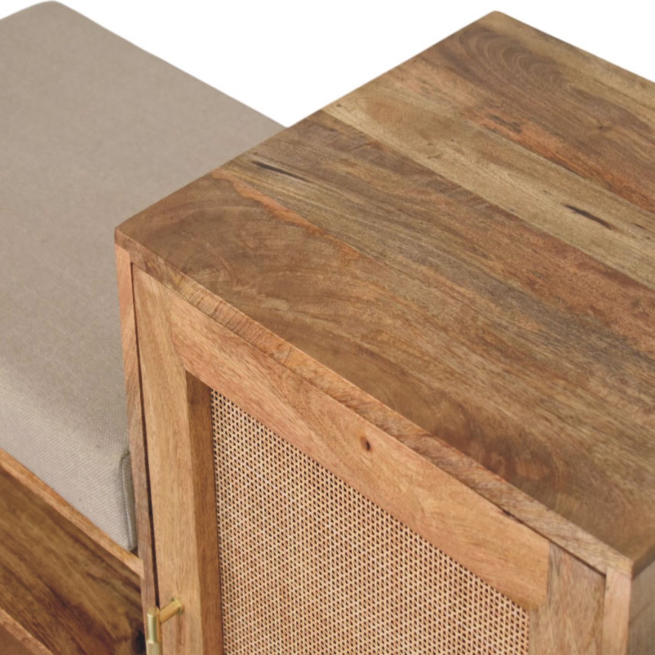 Larissa 2 slot Oak-ish Bench Unit - Image 4