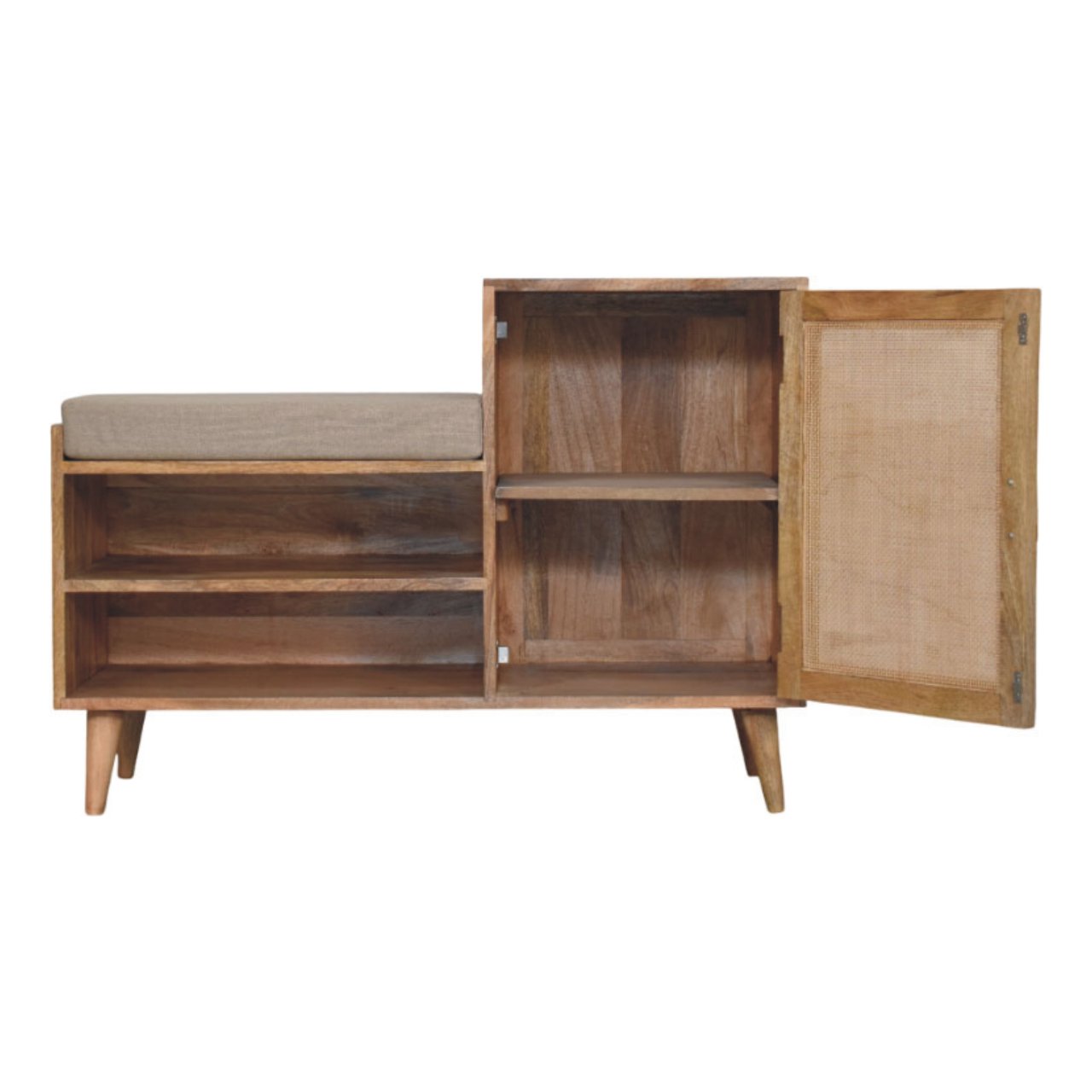 Larissa 2 slot Oak-ish Bench Unit - Image 7