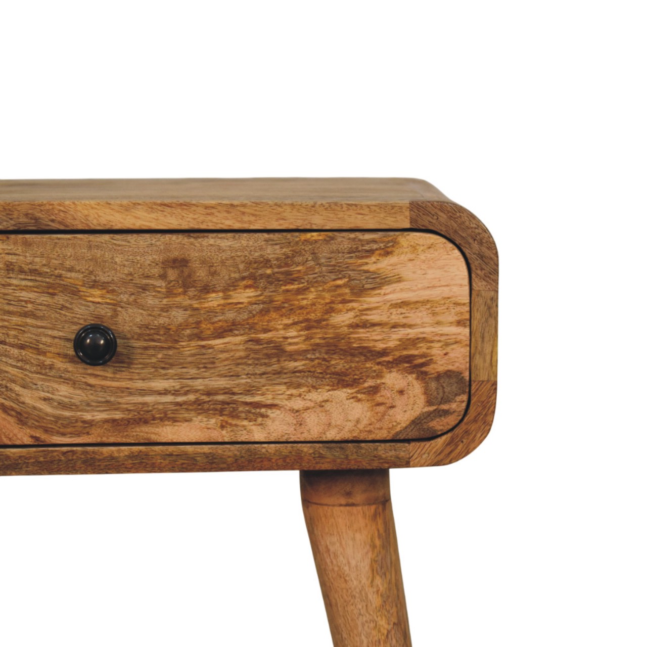 Avora Oak-ish Nightstand with 1 drawer - Image 3