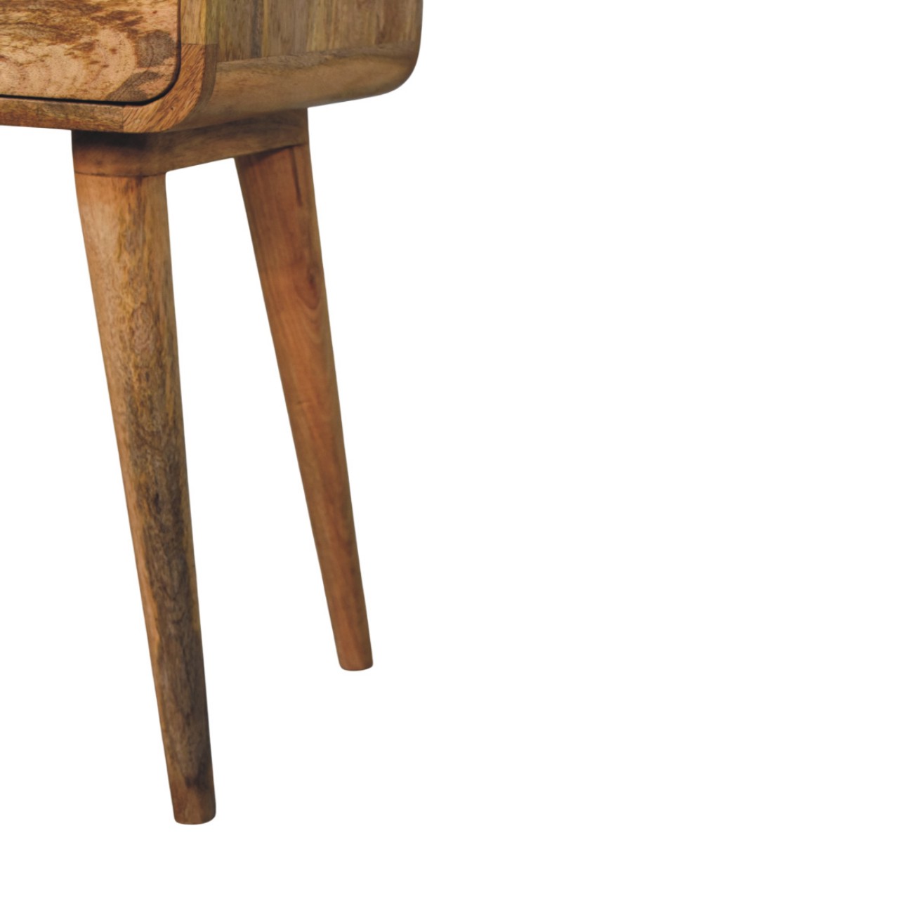 Avora Oak-ish Nightstand with 1 drawer - Image 6