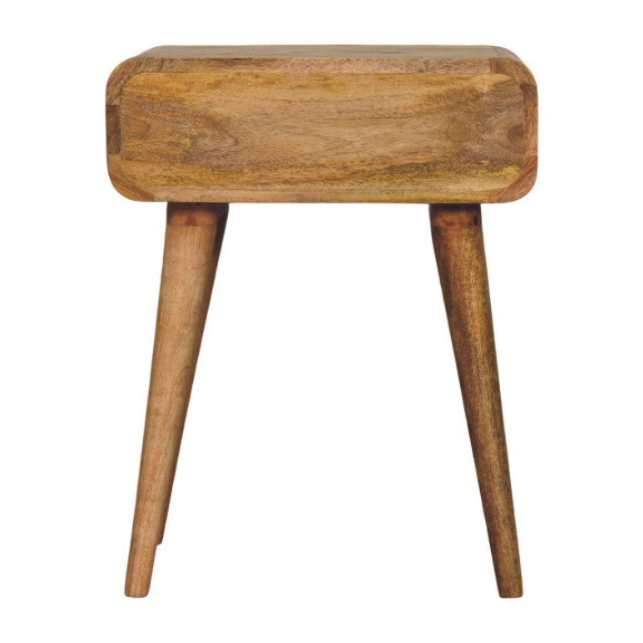 Avora Oak-ish Nightstand with 1 drawer - Image 8