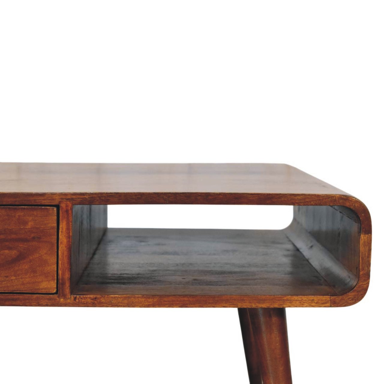 Avora 2 Drawer Chestnut Coffee Table - Image 3