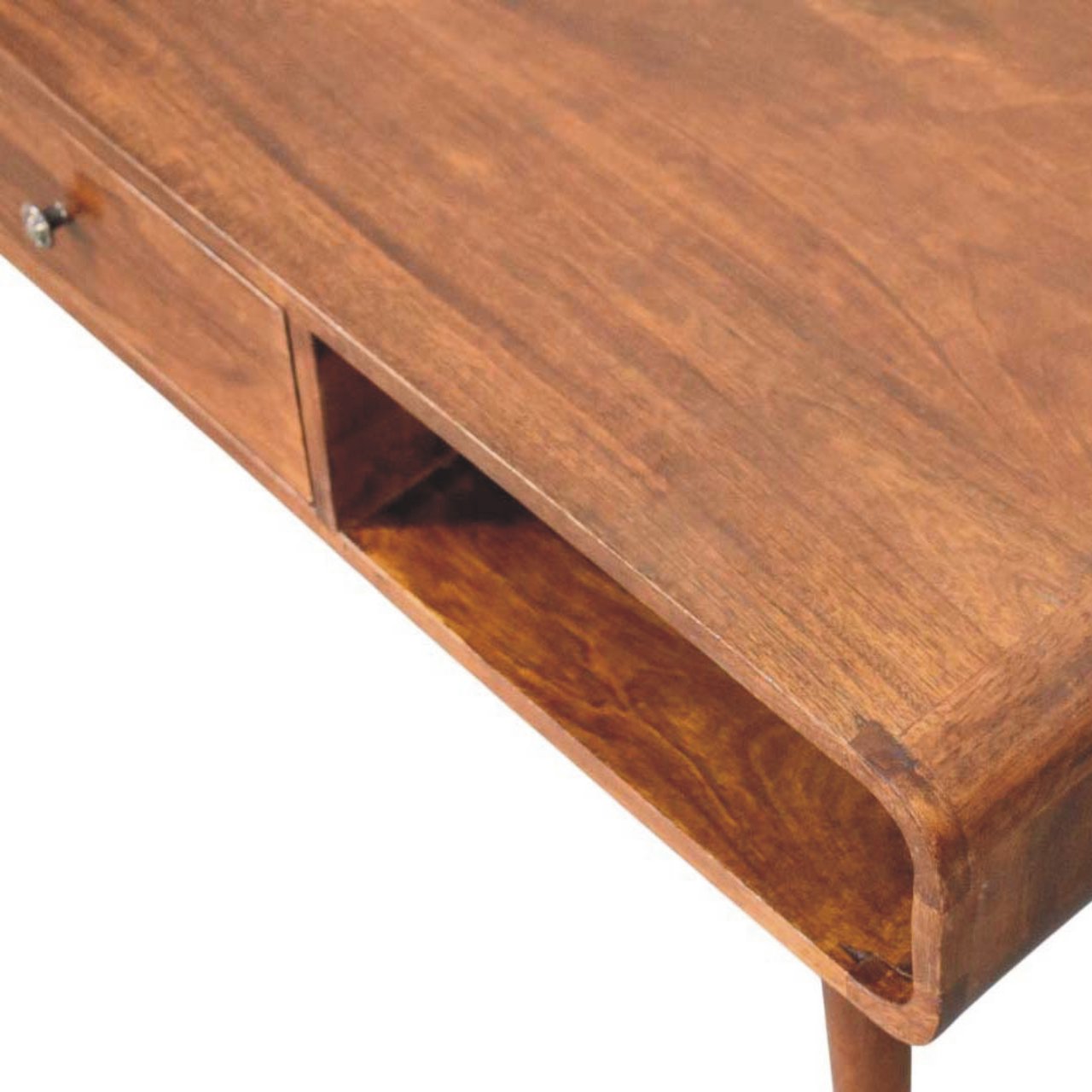 Avora 2 Drawer Chestnut Coffee Table - Image 4