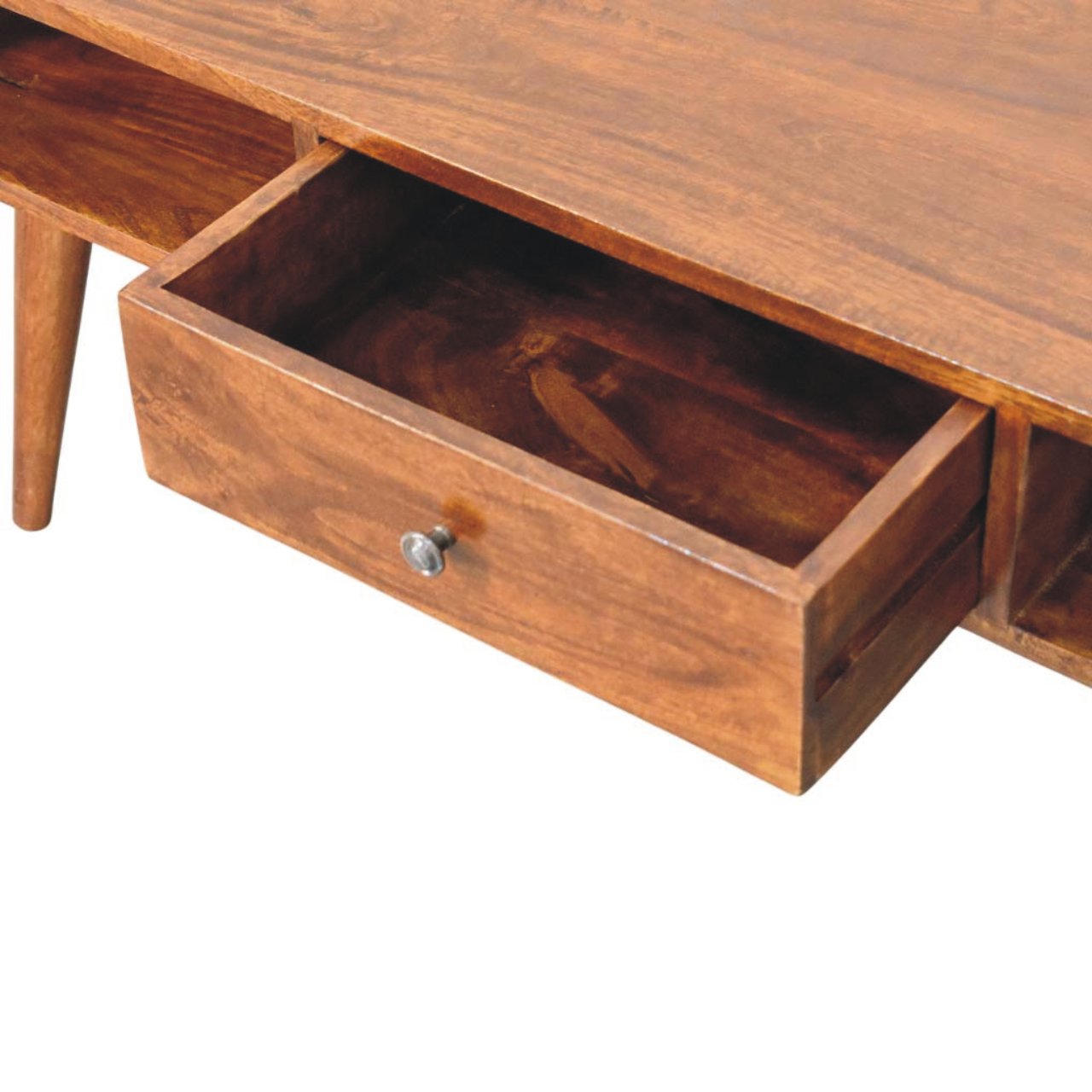 Avora 2 Drawer Chestnut Coffee Table - Image 5