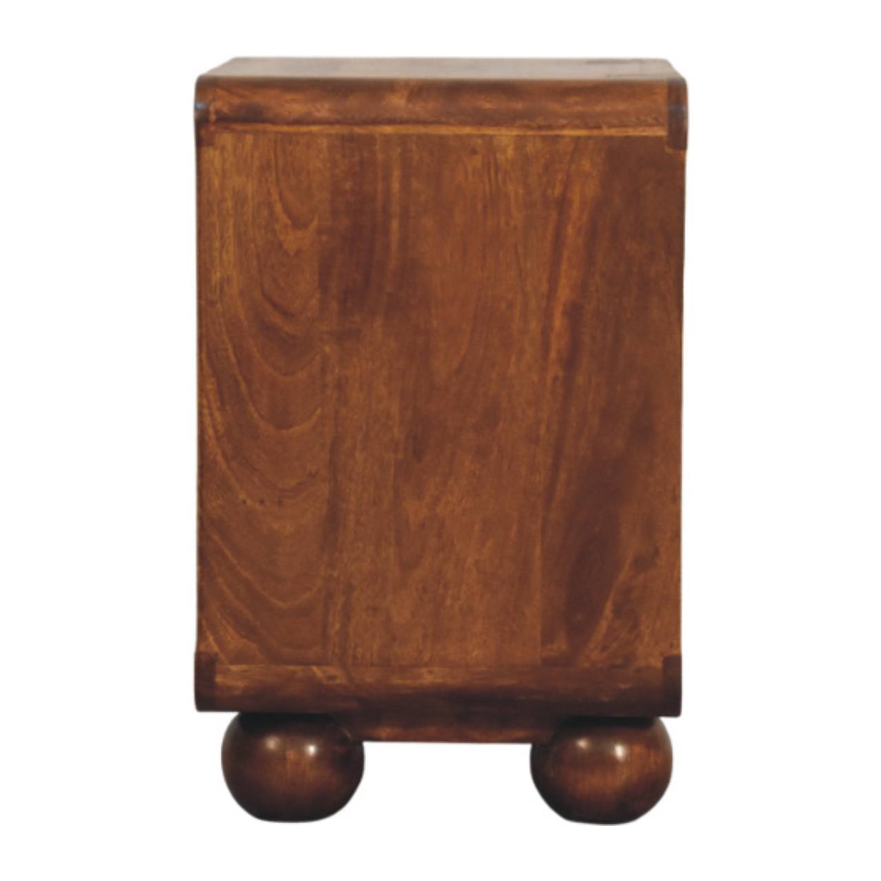 Larissa 2 Drawer Chestnut Nightstand - Image 5