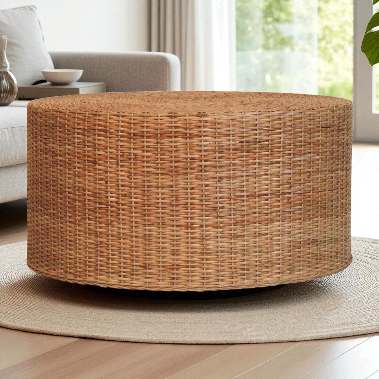 Regency Round Woven Coffee Table – Bild 6